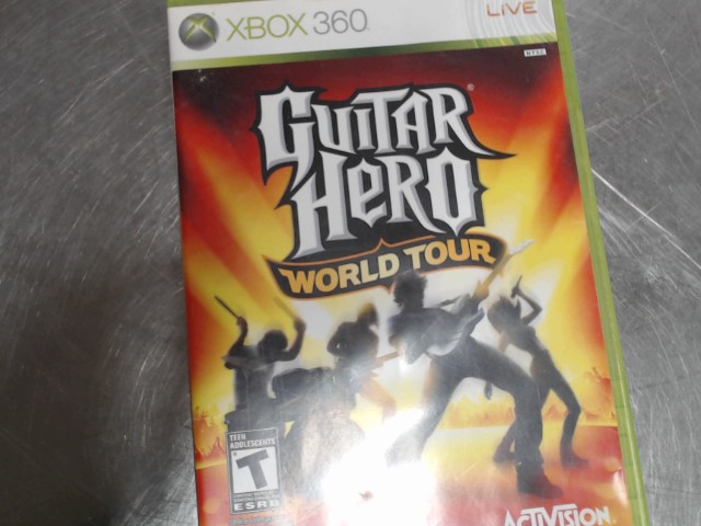 Guitar hero world tour
