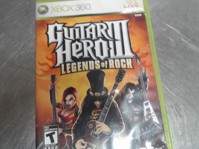 Guitar hero 3 legends of rock