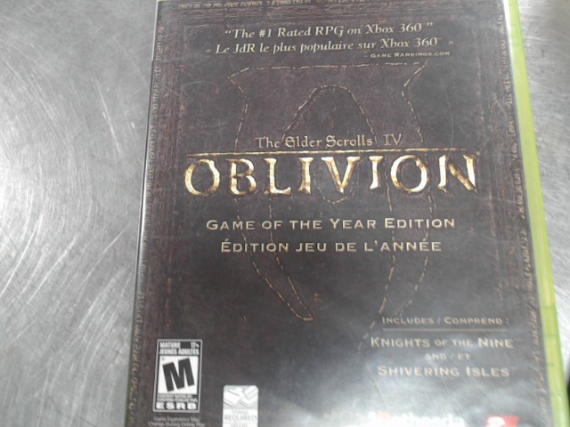 The elder scrolls iv oblivion