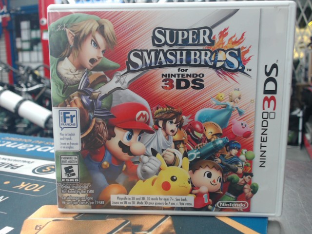 Super smash bros en boite cib