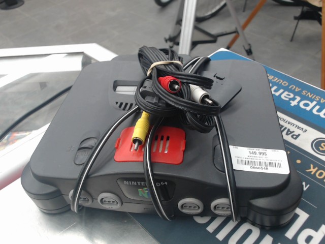 Console nintendo 64 av fil expansion pck