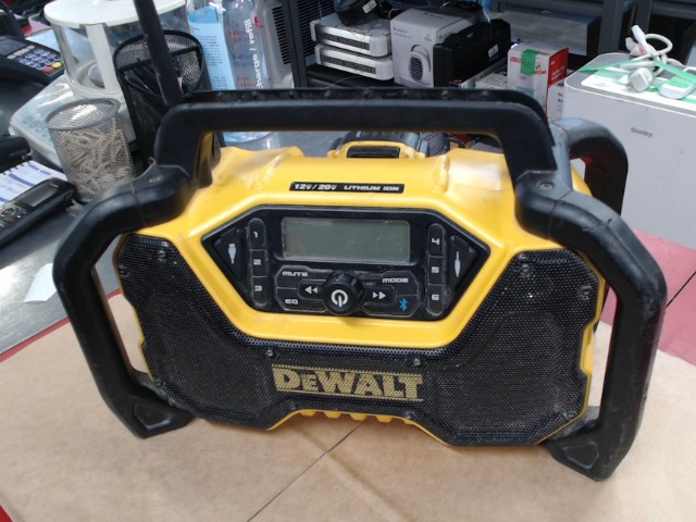 Radio dewalt avec batterie
