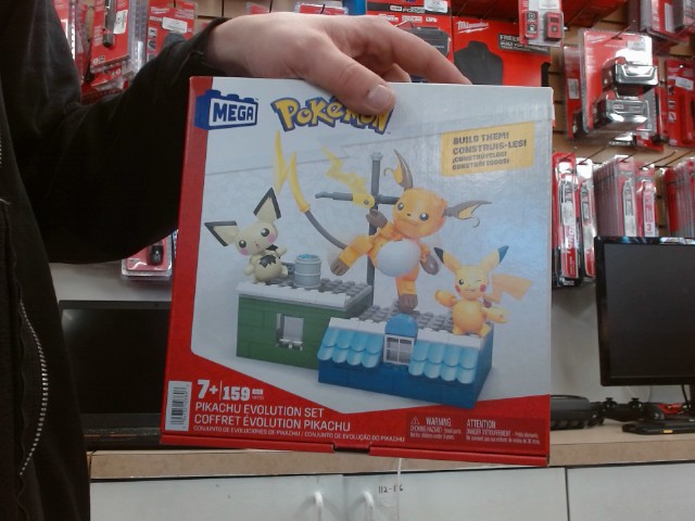 Lego mega pikachu evolution