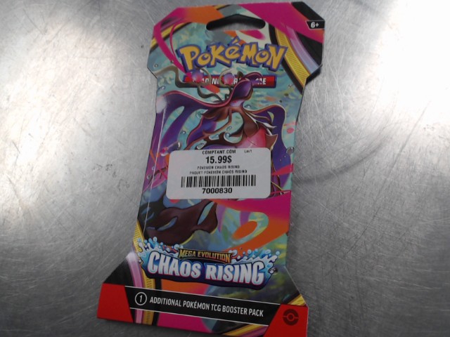 Paquet de carte pokemon chaos rising