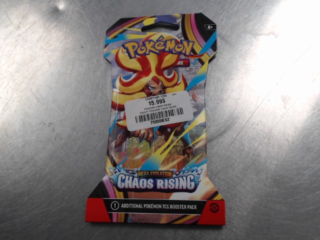 Paquet de carte pokemon chaos rising