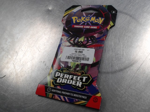 Paquet de carte pokemon perfect order