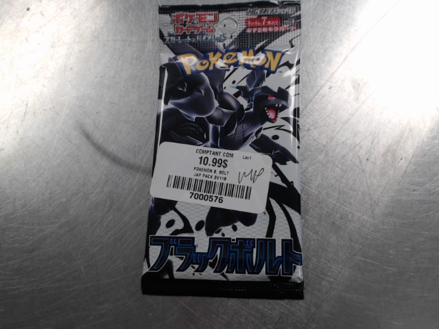 Paquet de carte pokemon b.bolt japan