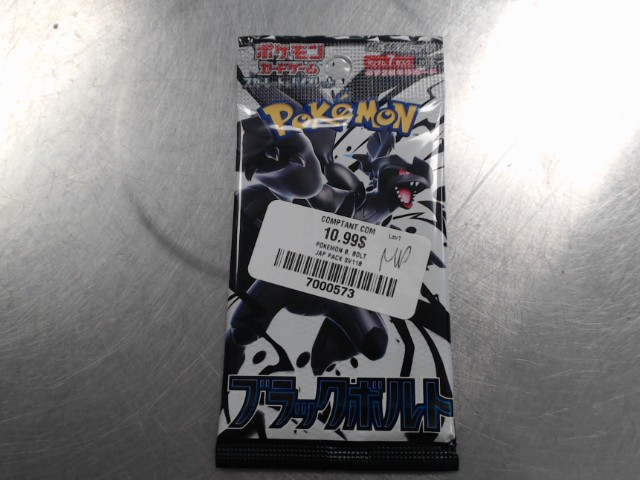 Paquet de carte pokemon b.bolt japan