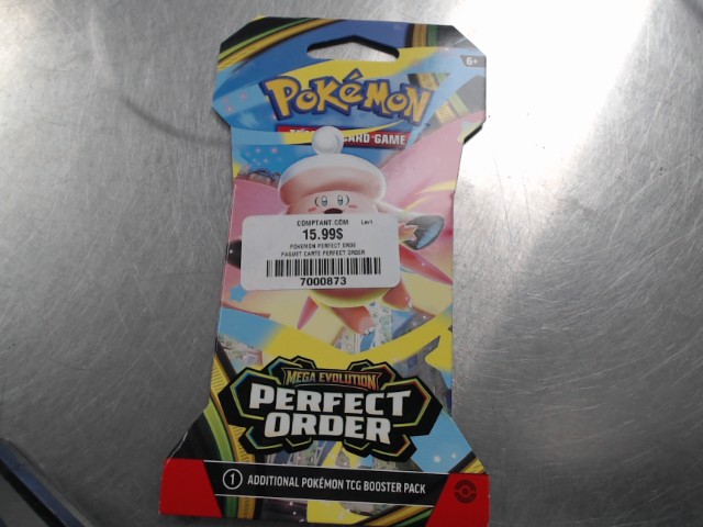 Paquet de carte pokemon perfect order
