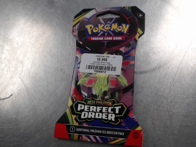 Paquet de carte pokemon perfect order