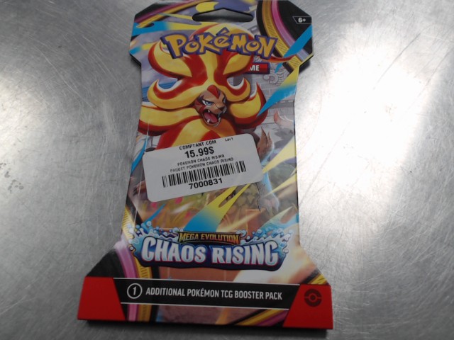 Paquet de carte pokemon chaos rising
