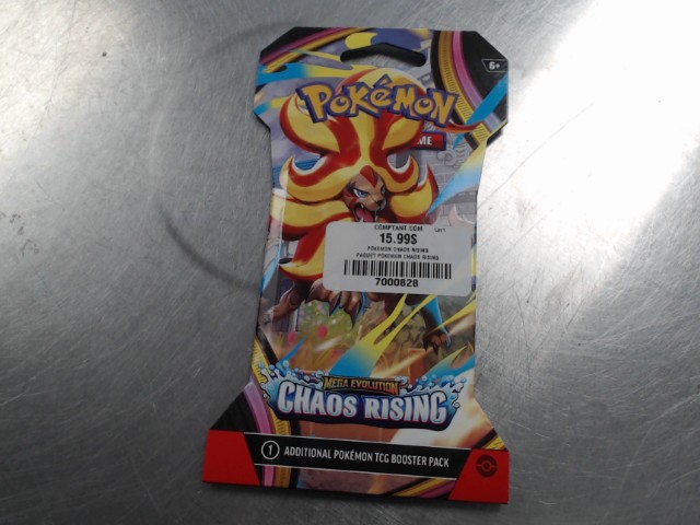 Paquet de carte pokemon chaos rising