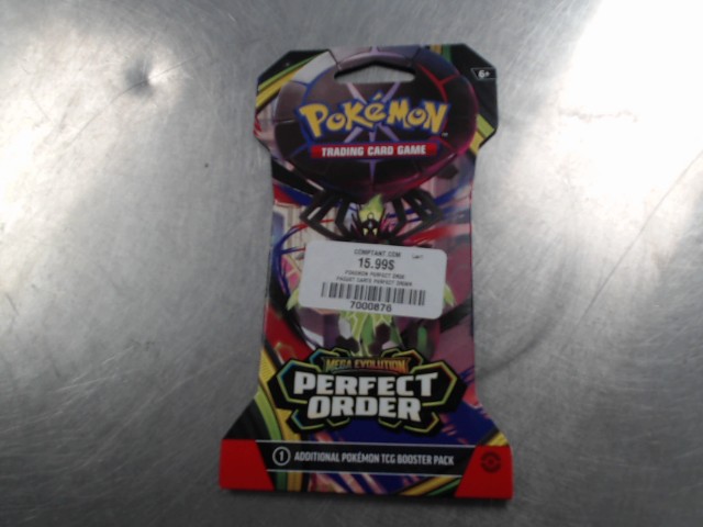 Paquet de carte pokemon perfect order