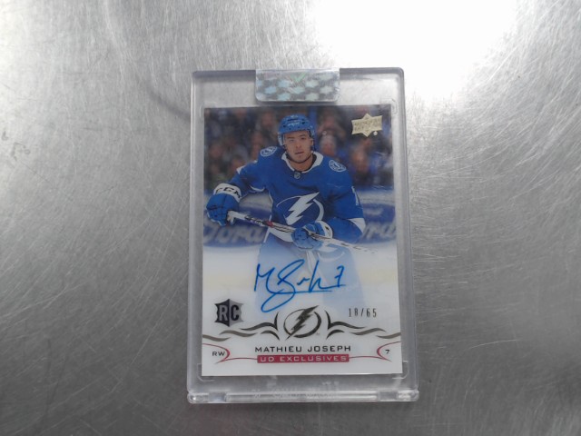 Carte autographe mathieu joseph 18/65