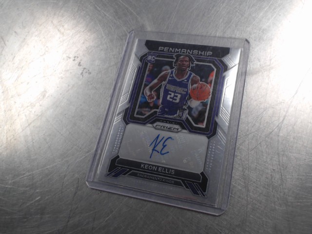 Carte autographe penmanship keon ellis