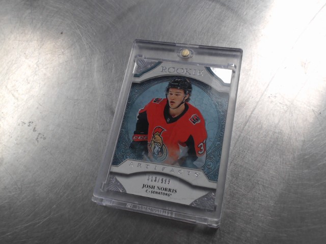 Carte hockey rookie josh norris 313/999