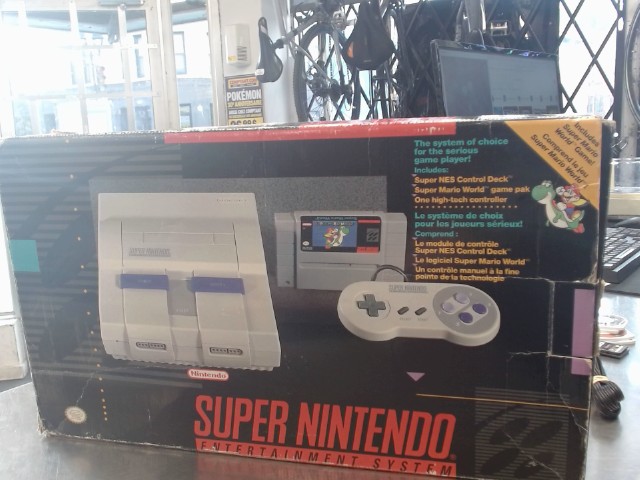 Snes en boite sans manuel