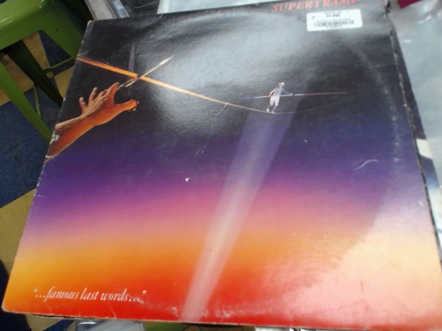 Famous last words vinyl