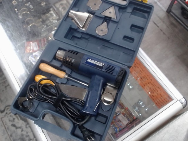 Heat gun �lectrique+accessoire dans case