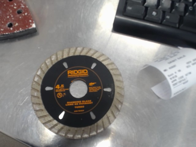 Lame ridgid diam 4.5