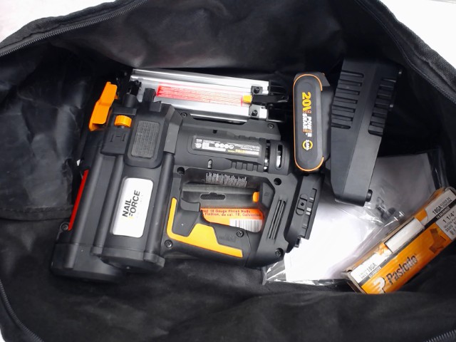 Kit brad nailer worx avec batt+chargeur