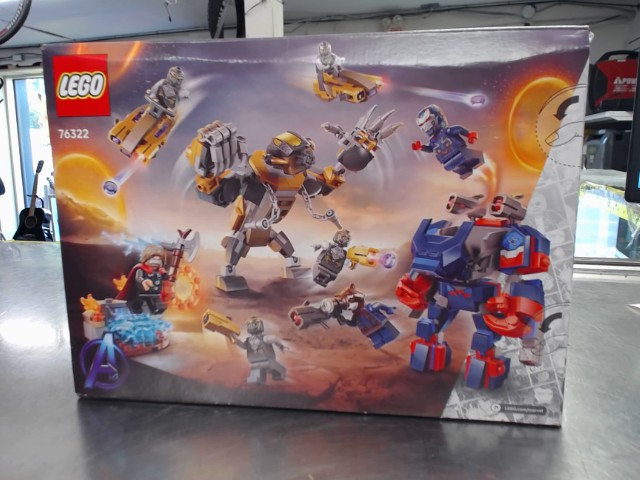Lego avengers endgame thor vs chitauri