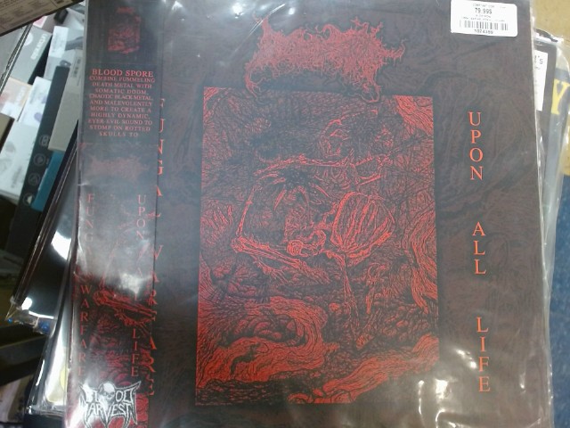 Fungal warfare upon all life vinyl