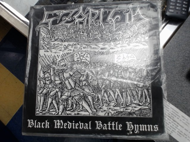 Black medieval battle hymns vinyl