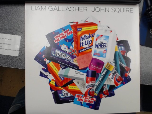 Liam gallagher john squire vinyl