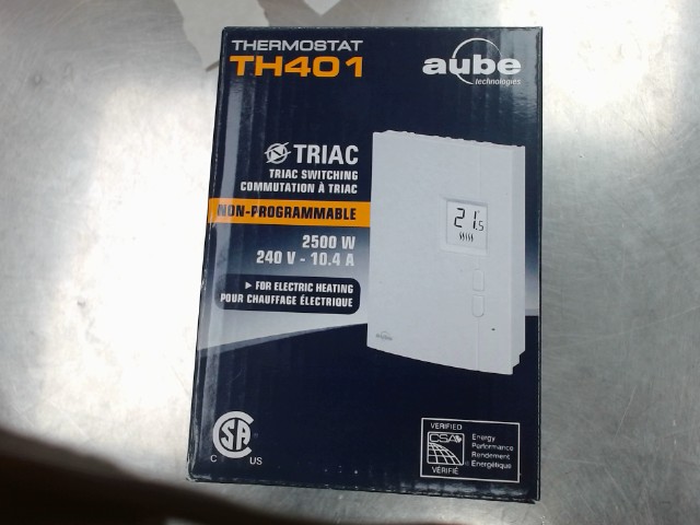 Thermostat aube th401 triac