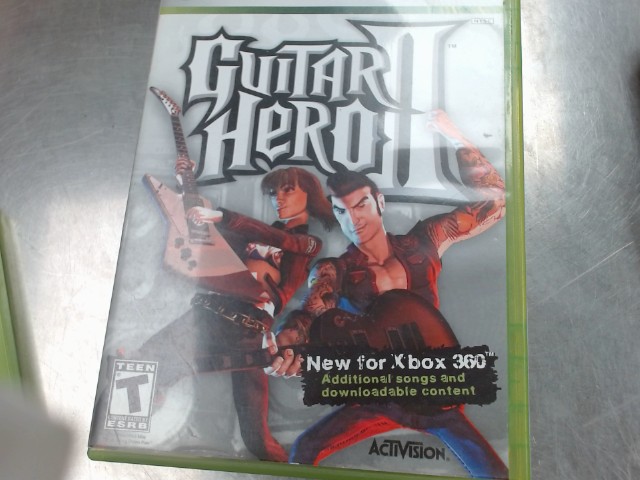 Guitar hero ii xbox 360