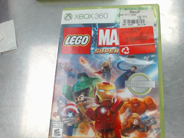 Lego marvel super heroes xbox 360