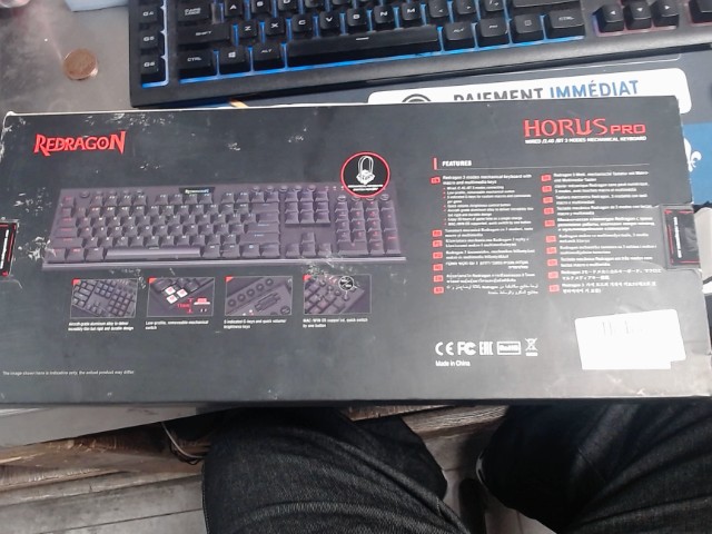 Keyboard in box horus pro