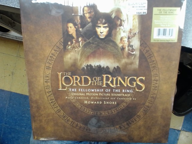 Lord of the rings soundtrack vinyl neuf