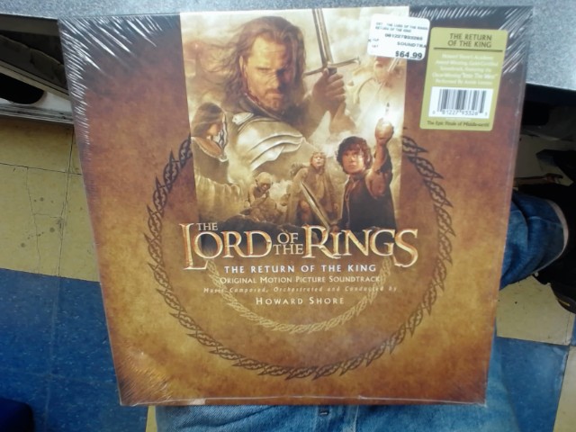 Lord of the rings soundtrack vinyl neuf