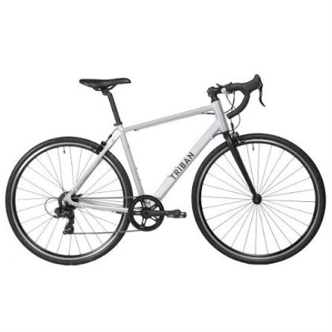 Velo de route gris triban