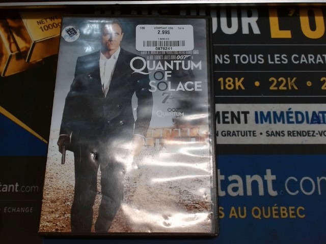 Quantum of solace 007