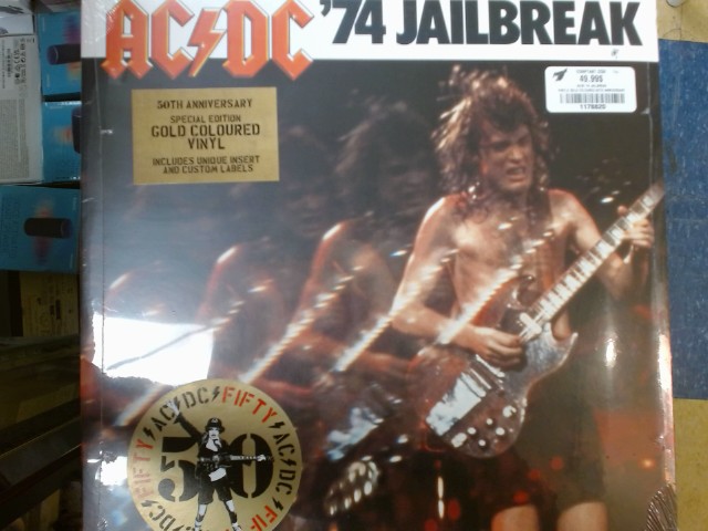 74 jailbreak gold colored vinyl