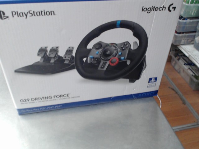 Volant pedale ps5/ps4/pc