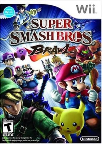 Smash bros brawl wii
