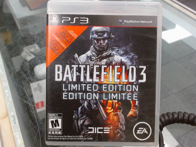 Battlefield 3 limited edition