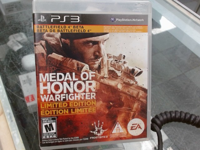 Medal of honor warfighter limited editio
