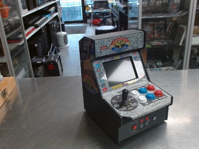 My arcade street fighter edition