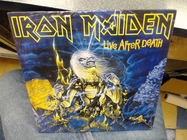 Live aften death vinyl sealed