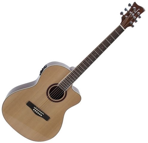 Guit acoustique jay turser jta524d-ce-n