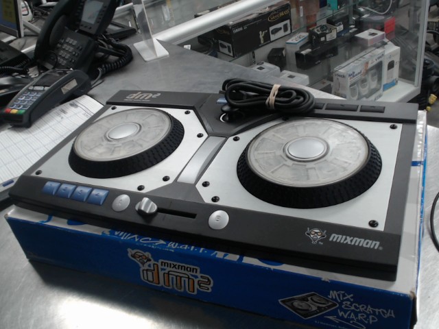Mixer mixman mx2 digital usb turntable