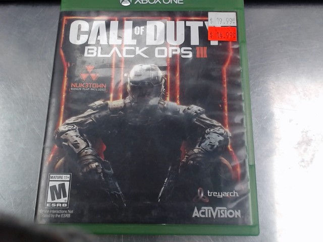 Call of duty black ops iii xbox one