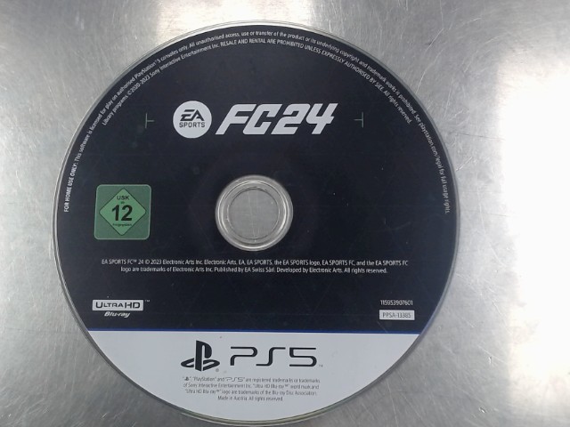 Fc 24 ps5 disk only