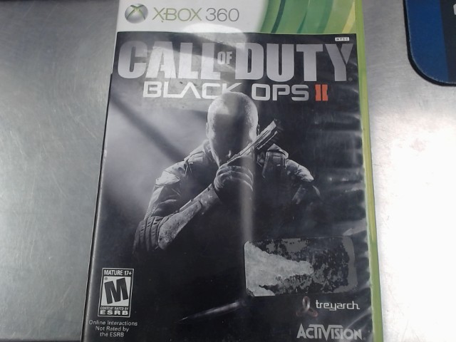 Call of duty black ops ii xbox 360