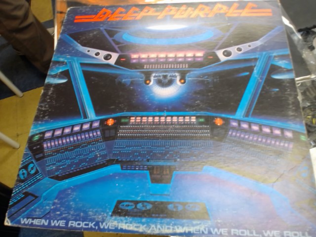 When we rock we rock and when vinyl